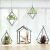 Import Creative home Nordic geometric iron wall decoration desktop decoration micro landscape decoration crafts from China