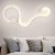 Import Creative simple personality modern minimalist aisle wall lamp living room warm romantic bedside decoration led wall lamp from China