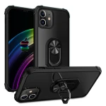 Crystal Acrylic Phone Case Ring Holder Clear Mobile Phone Cover for iPhone 12 12Pro 12Pro Max