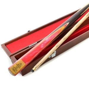 CUESOUL 57" 3/4 Jointed Snooker Cue with 2 Extensions Set