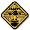 Custom baby sign magnet magnetic car sticker On Board Car Decal Vinyl Car bumper sticker