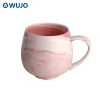 Custom Ceramic Coffee Mugs 13oz Full Color Glazed Nordic Ceramic Mug Coffee Cup