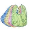 custom comfortable soft baby bib plain printed unisex cotton bibs