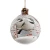Import Custom glass painting animal Christmas ornament decoration ball from China