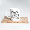 custom logo coffe mark luxury sublimation customized tea mug reusable coffee ceramic cup