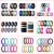 Import Custom logo fashion mens sports rubber wedding finger silicone ring women from China