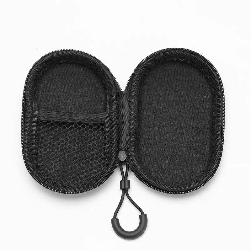 Custom Logo Hard Shell Zipper Ear Pod Earphone Storage Case