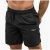 Import Custom Men Summer Outdoor Elastic Waist Nylon Dark Gray Board Athletic Sport Shorts from China