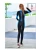 Import Custom Neoprene Fabric Diving Suit Women Surfing Wetsuit, 3mm Wetsuit Surfing Front Zip from China