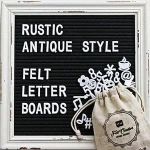 Custom Practical Wooden Felt Advertising Letter Board