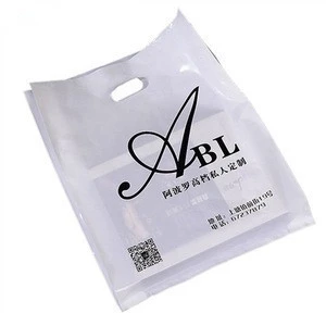 Custom printed plastic bags with own logo
