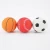 Import Custom size football soccer ball shape hollow high bouncing rubber ball toy ball from China