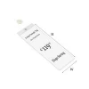 Custom Size Garment Table Tag Info Card Hanging Bag Furniture Shelf Mount Talker Price Display Paper Label Sign Holder Sleeve