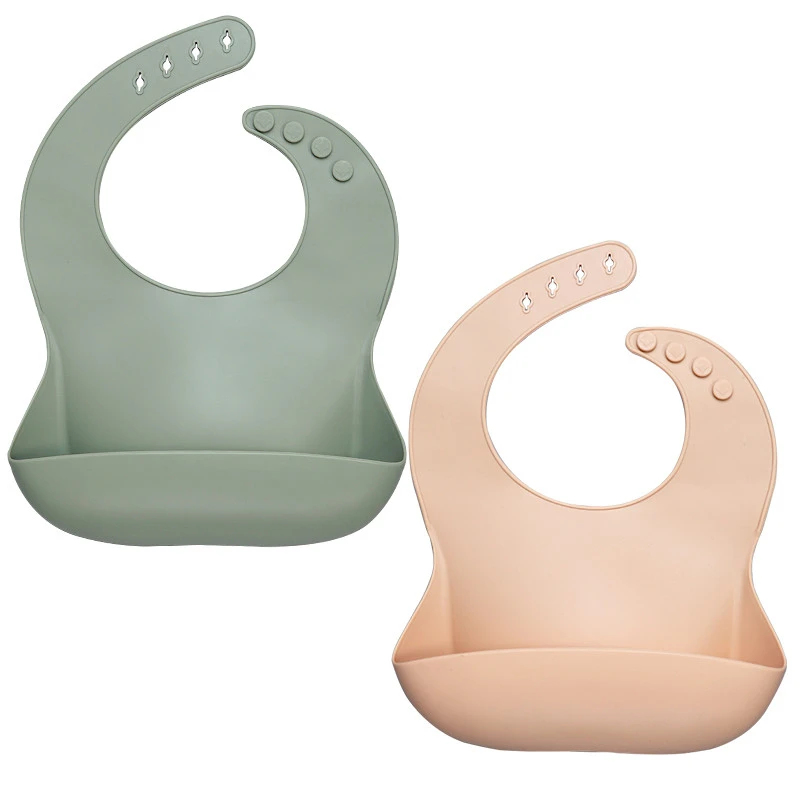 Custom Soft Silicone Baby Bib Waterproof Manufacturer