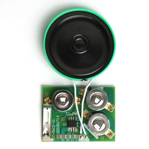 Custom speaker music chip sound module sound control module for greeting card