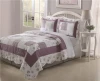Custom Superior Blue Floral Printed Patchwork Quilts and Bedspreads