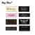 Import Custom Tags Sew on Garment White Satin Woven Label from China