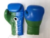 Custom Winning Real Cowhide Leather Boxing Gloves Head Guard and Groin Guard Set, Sparring Kit
