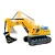 Customizable Plastic Engineering Vehicle Toy Electric Excavator Toy Vehicle with Music and Lights