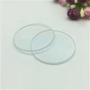 Customized best sell high quality different sizes of transparent round tempered wholesale glass factory