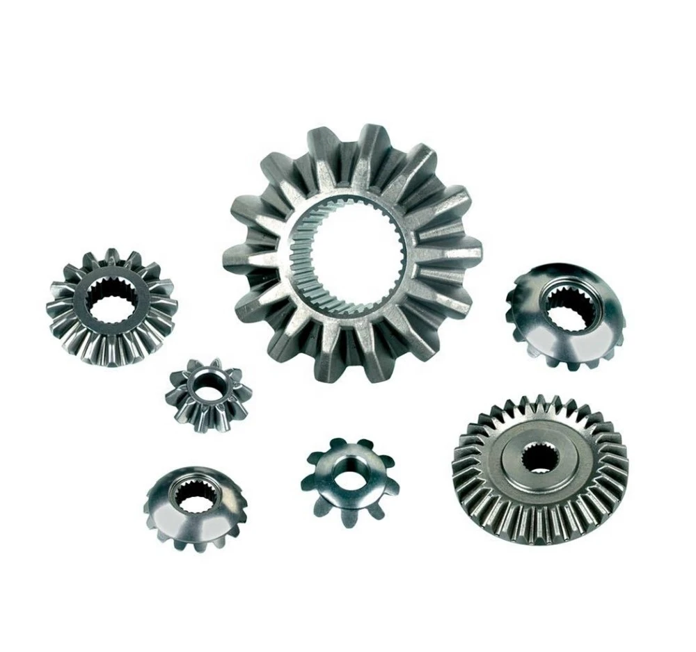 Customized Carbon Steel Straight crown wheel and pinion bevel gear