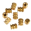 customized cnc metal turning parts cnc machining stainless steel cnc   aluminum lathe parts Brass screws and nuts