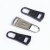 Import Customized Garment Accessory Metal Zipper Puller With Custom Logo from China