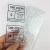 Import Customized Logo Large Size Tagless Plate Transparent Film Heat Transfer Label Sticker from China