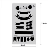 Customized Shaped Art painting template Bullet Journal Stencil painting drawing stencil