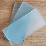Customized size 3 4 5 6 8 10 mm thick float sandblasted tempered frosted glass panel with cheap price