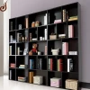 Customized size and color PD FR-MDF material wooden antique used library bookcases stand