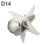D14 Commercial Blenders Parts Mixer Pieces Stainless Steel Blade Smooth For 767