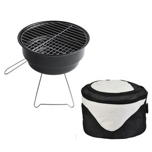 DA00-2 Ship From America Warehouse Barbacoa BBQ Stove With Ice Bag Cooler Portable Charcoal Mini Smoker Camping Barbecue Grills