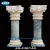 Import Decorative Hand Carved Natural Stone Construction Column House Roman Pillar Designs from China