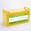 deep cycle lifepo4 12V 120ah lithium battery for RV/solar system/yacht/golf carts storage and car