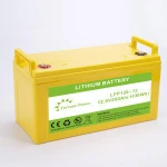 deep cycle lifepo4 12V 120ah lithium battery for RV/solar system/yacht/golf carts storage and car