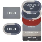 Diatomite Kitchen Carpets Water Absorbent Standing Mats Kitchen Runner Rugs Mats Anti-fatigue Kitchen Mats