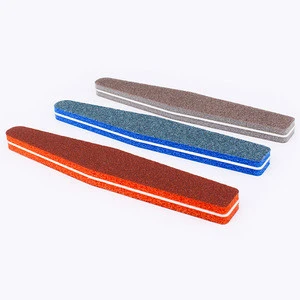 Different Shape Professional Emery Nail Buffer 100/180 Block High Polishing Abrasive Nail File