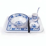 dinner plate sets food plates ,bowls wholesale plastic unbreakable dinnerware set