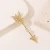 Import DIY Jewelry Accessories Brass 14K Gold Plated Cubic Zirconia Arrow Shape Necklace Pendant from China