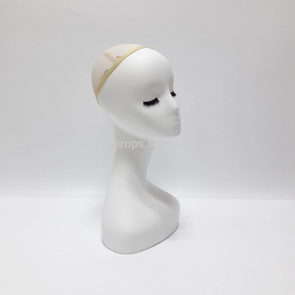 DL170748 Height 43cm women head mannequin with sexy eyelash wholesale cheap head mannequin
