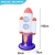 Import Doctor Dolphin Back Yard Game Kids play Water rocket water sprayer floating inflatable water spray toy from China