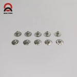 Dongguan medical Standard 3.9 mm ECG electrode male Snap Button  H65 Brass and Standard ECG 3.9 snap female button