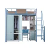 Dormitory Furniture Student Desk Student/military Metal Bunk Bed Locker student bunk bed with storage locker