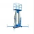 double mast mobile stretch man lifter Tables retractable lifting equipment telescoping safety work platform lifting table