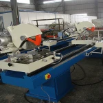 Double Miter Saw for Aluminum and PVC Profile-Plastic Door Profile Cutting Saw