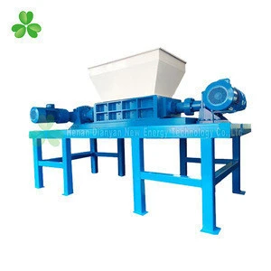 Double shaft wood crushing machine in forestry machinery