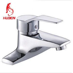 dual hole single handle new modern hot and cold water basin faucet