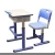Import Durable educational equipment used in classroom elementary school desk with chairs from China
