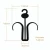 Import Durable Plastic Shoes Slipper Hanger Hook for Shop from China